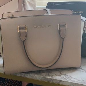 By MICHAEL Michael Kors Selma Pink and Cream